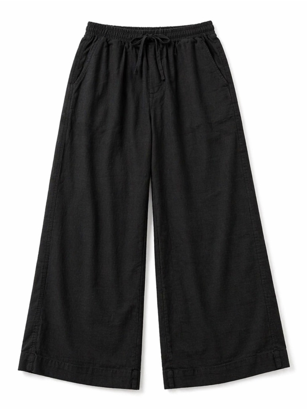 Briggs New York Wide Leg Pants in Black
